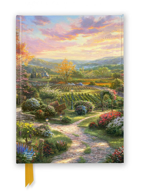 Journal cover art depicting a rolling countryside