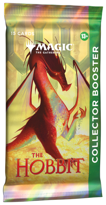 Collector Booster packaging depicting The Hobbit set art