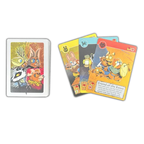 Example cards from the deck