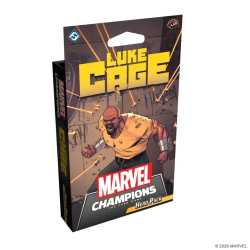 Packaging featuring Luke Cage art