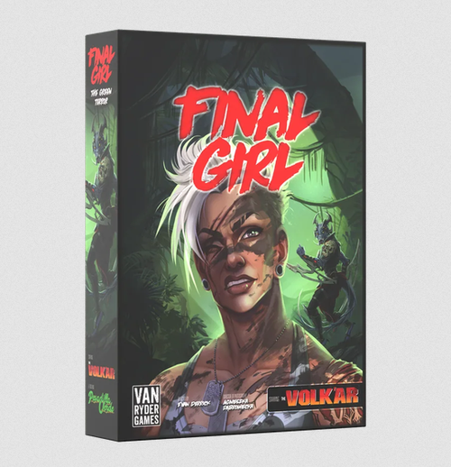 Feature box, art depicting a woman with mud caked on her face and shoulders