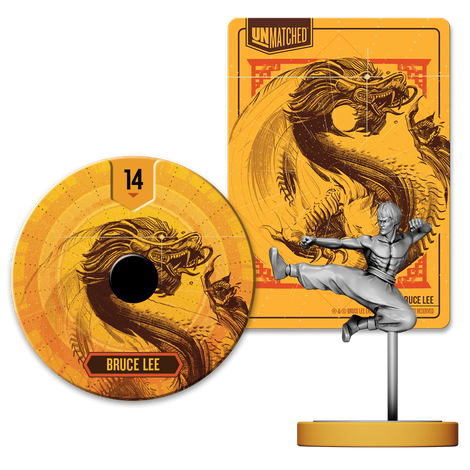 Bruce Lee miniature and dial