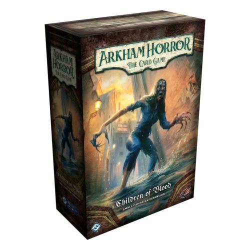 Expansion box, art depicting a long haired person with claws and feral features