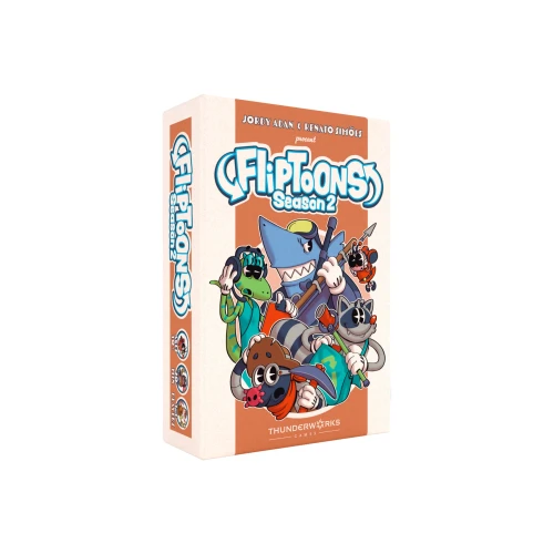 Game box depicting a number of the original cartoon characters within