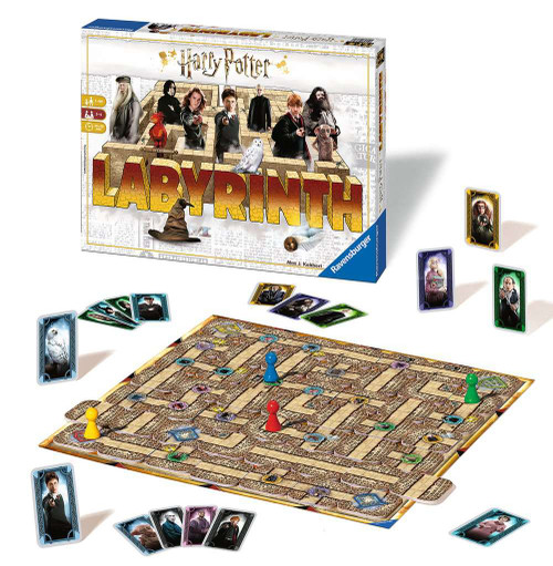 Harry Potter Labyrinth board game components 