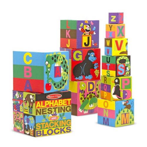 Alphabet Nesting & Stacking Blocks