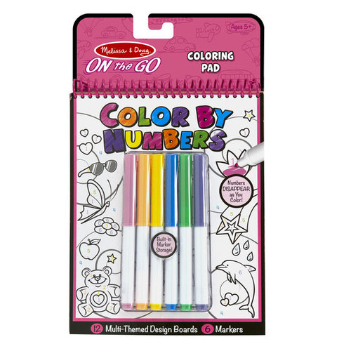 Unicorns & Ballet Color By Numbers 