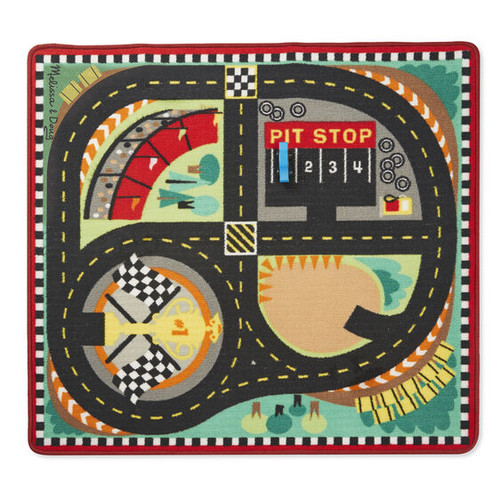 Round the Race Track Rug