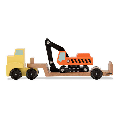 Trailer & Excavator 