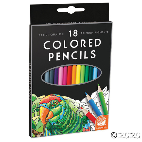Image of Colored Pencil set packaging from Mindwares