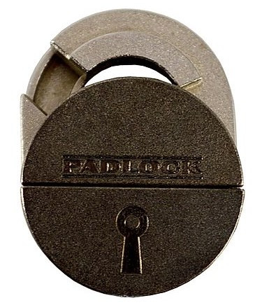 Hanayama Padlock (Level 5) puzzle image