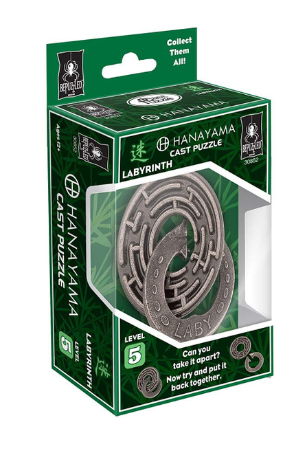 Hanayama Coaster Puzzle Level 4 Board Game Barrister