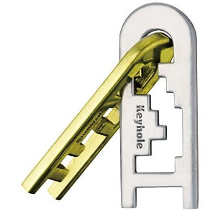 Hanayama Keyhole (Level 4) puzzle image