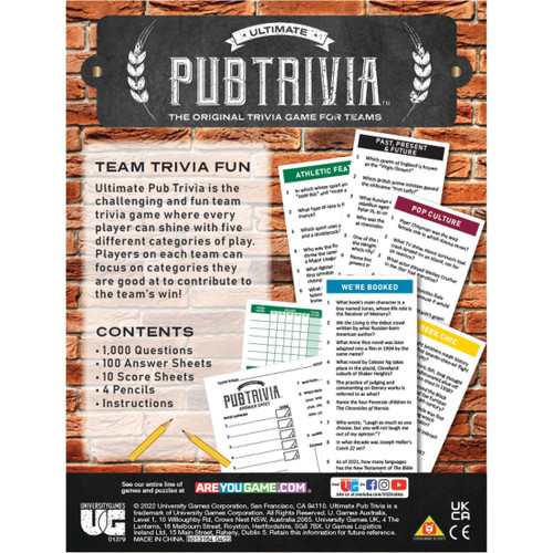Back of game box with context and blurb