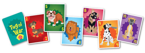 Tug of War sample cards