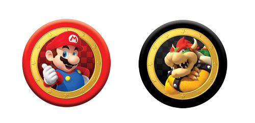 Super Mario vs. Bowser Checkers & Tic-Tac-Toe checkers
