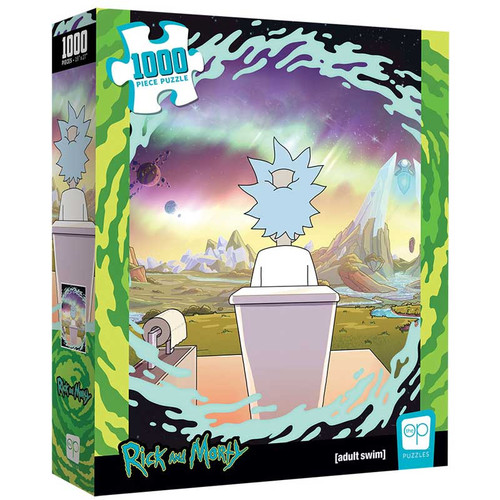 Rick and Morty: Shy Pooper 1000pc front of puzzle box