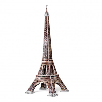 Assembled Eiffel Tower 3D puzzle