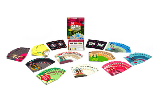The Game Box with all cards spread for display