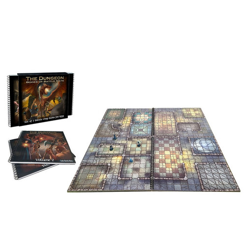 Dungeon Books of Battle Mats