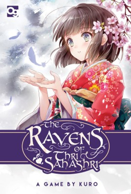  The Ravens of Thri Sahashri front cover a person with flowers behind their ear