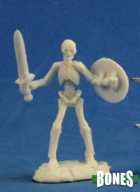 Image of Skeleton Warrior with Sword mini front view