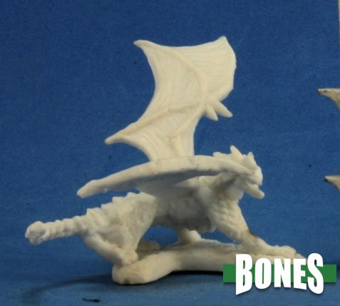 Image of Dragon Hatchling Blue mini right side view