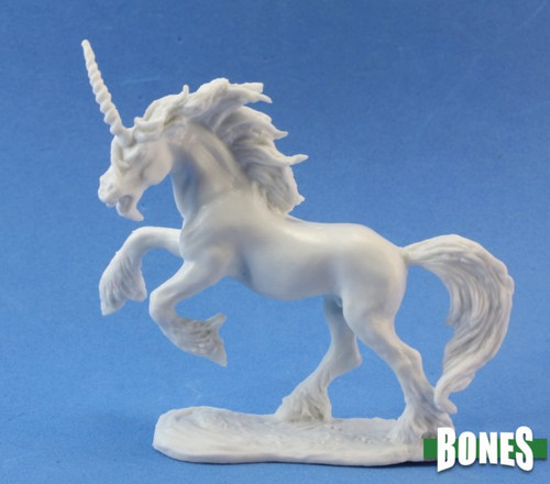 Image of Reaper's Silverhorn, Unicorn miniature
