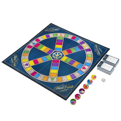 Game set up with components 