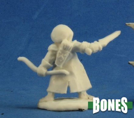 Image of Woody, Halfling Ranger mini rear view