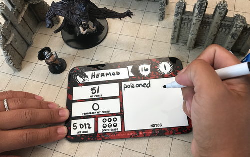 Player Dry-Erase Board demo