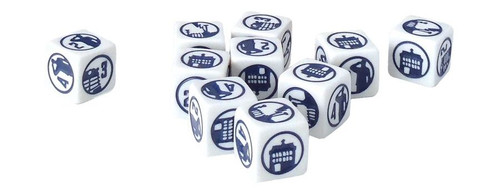 Dr. Who: Dalek Dice close up