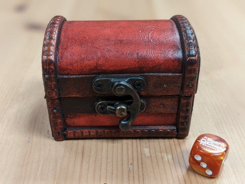 red Tiny Dice Chest