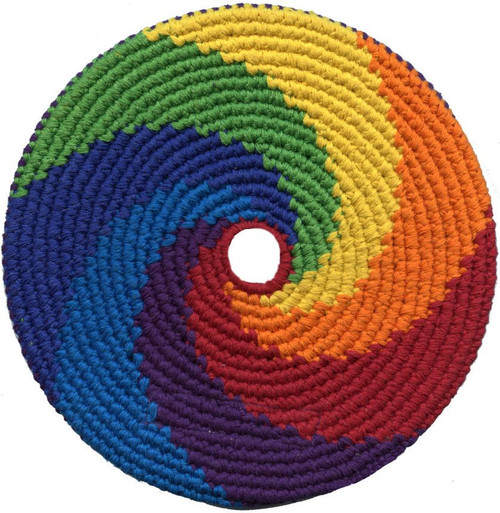 Rainbow Swirl Pocket Disc