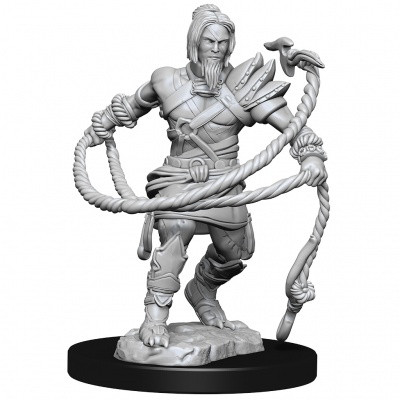  Stoneforge Mystic, close up of miniature with a heavy rope 