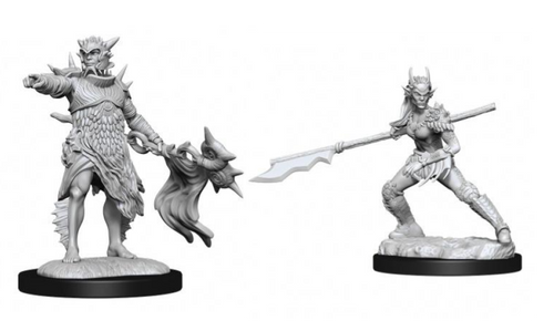 Coralhelm Commander & Halimar Wavewatch—Magic the Gathering Unpainted Miniatures W13 