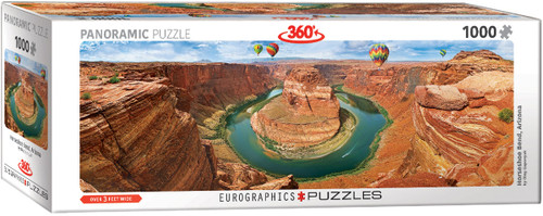Horseshoe Bend, Arizona 1000pc—Panoramic front of puzzle box