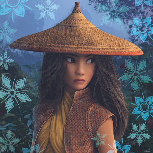 Raya with a hat