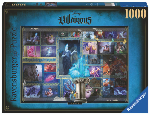 Villainous: Hades 1000pc front of puzzle box