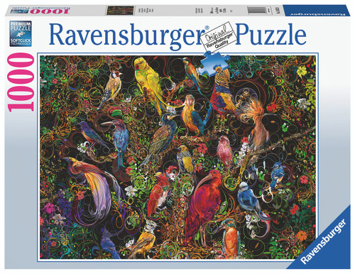Birds of Art 1000pc  front of puzzle box 