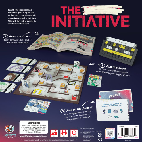 The Initiative back of the box