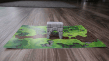 Catapult Feud pieces building a castle