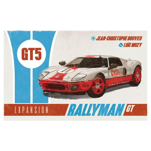 Rallyman: GT - GT5 (Expansion) - red and white car