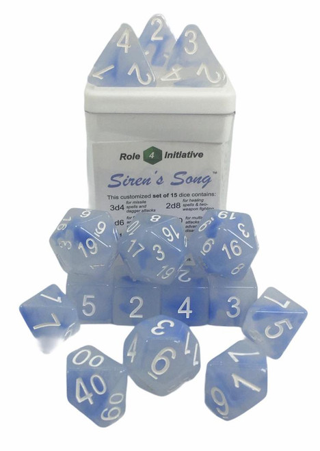 Sirens Song polyhedral dice