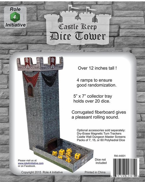 Castle Keep Dice Tower box