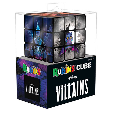 Rubik's Cube: Disney Villains front of packaging