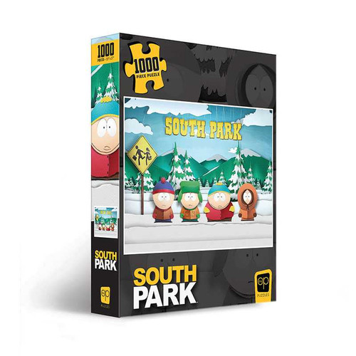 South Park "Paper Bus Stop" 1000pc front cover of product
