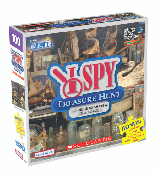 I SPY Treasure Hunt, 100pc puzzle + activity Board Game Barrister