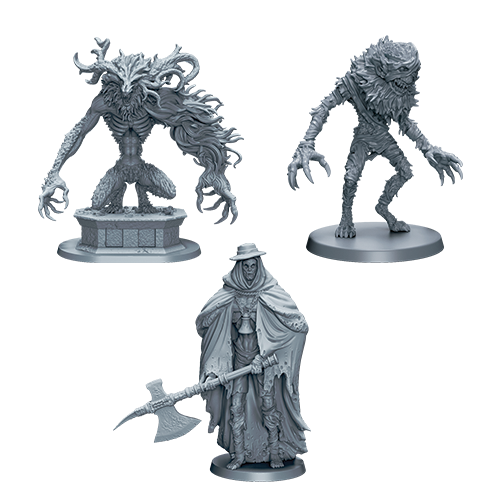 Bloodborne: The Board Game monster minis