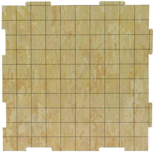 top view of Earthtone grid 